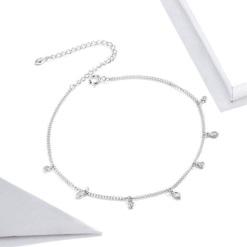 Minimalistic Anklet Chain