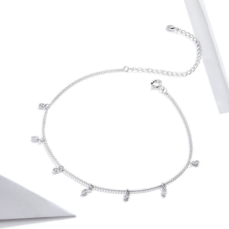 Minimalistic Anklet Chain