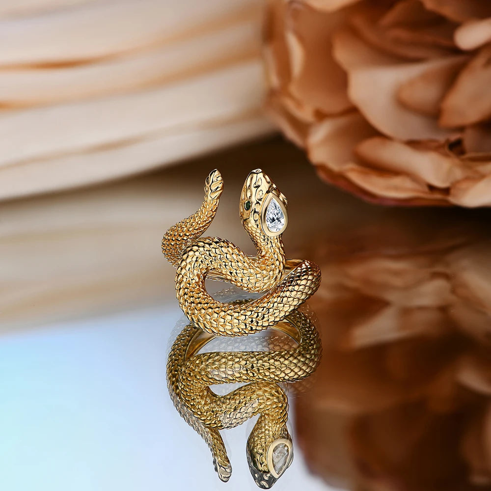 Luxury Snake Golden Ring