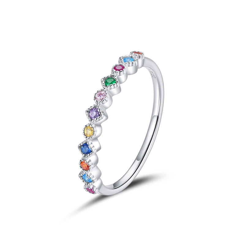 Multicolor Rainbow Rings