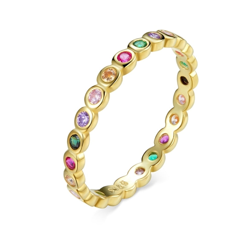 Multicolor Rainbow Rings