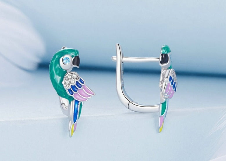 Parrot Earrings